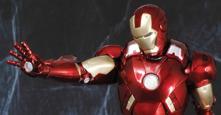 ironman 钢铁侠 vii 模型 side view